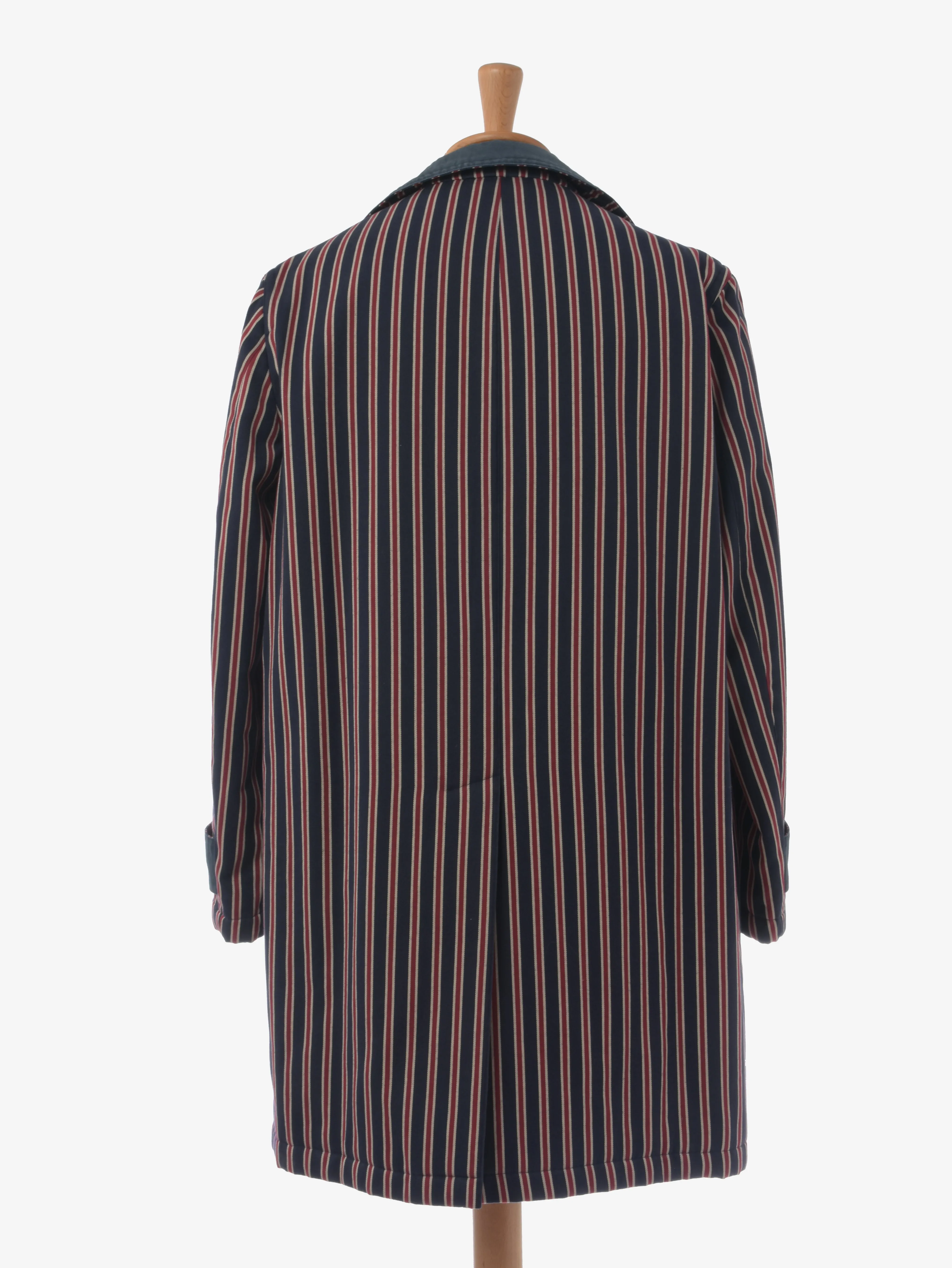 Romeo Gigli Striped Overcoat - ' 90s