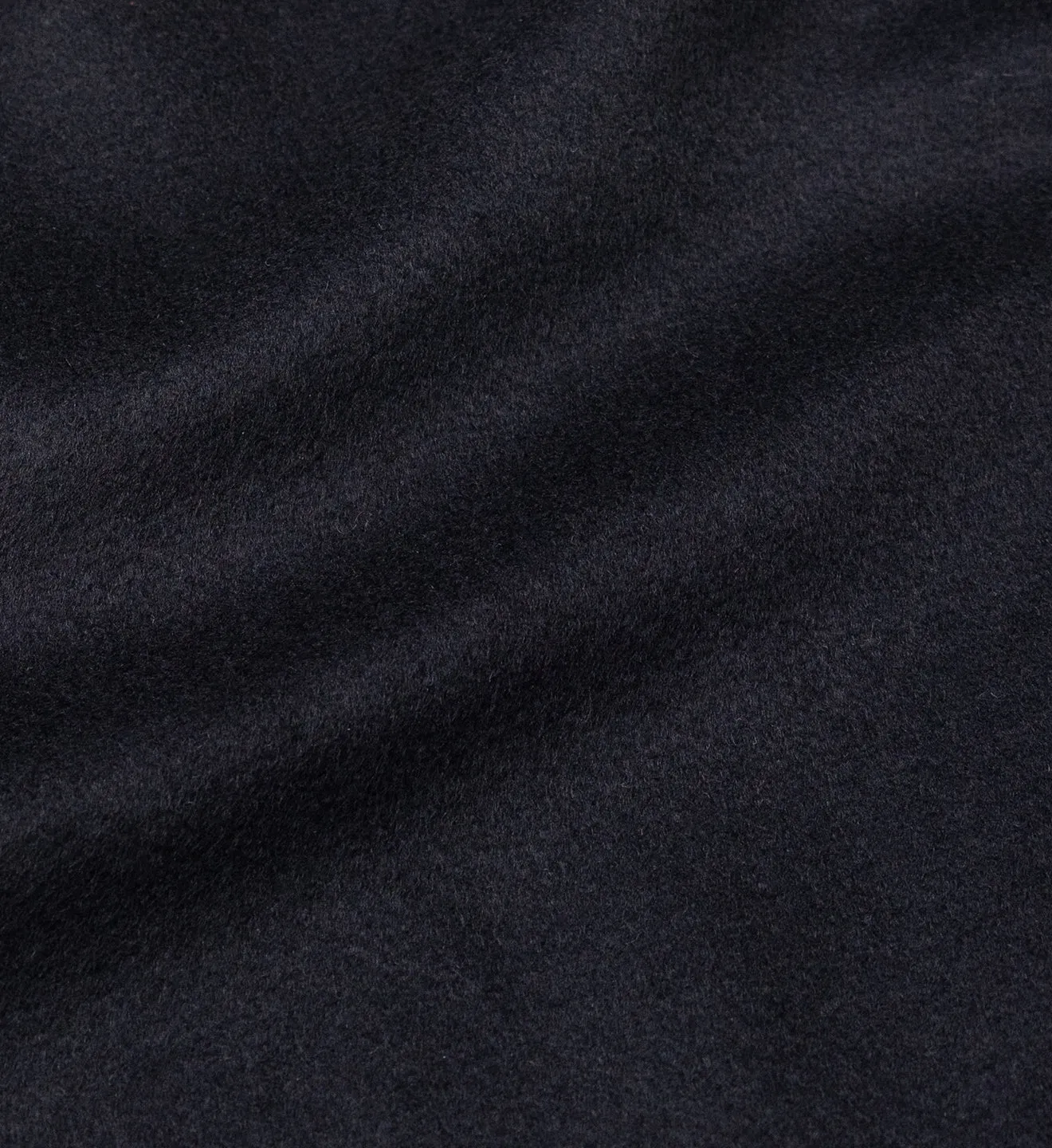 Script Logo Overcoat - Navy