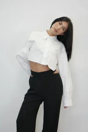 SELEN CROPPED SHIRT