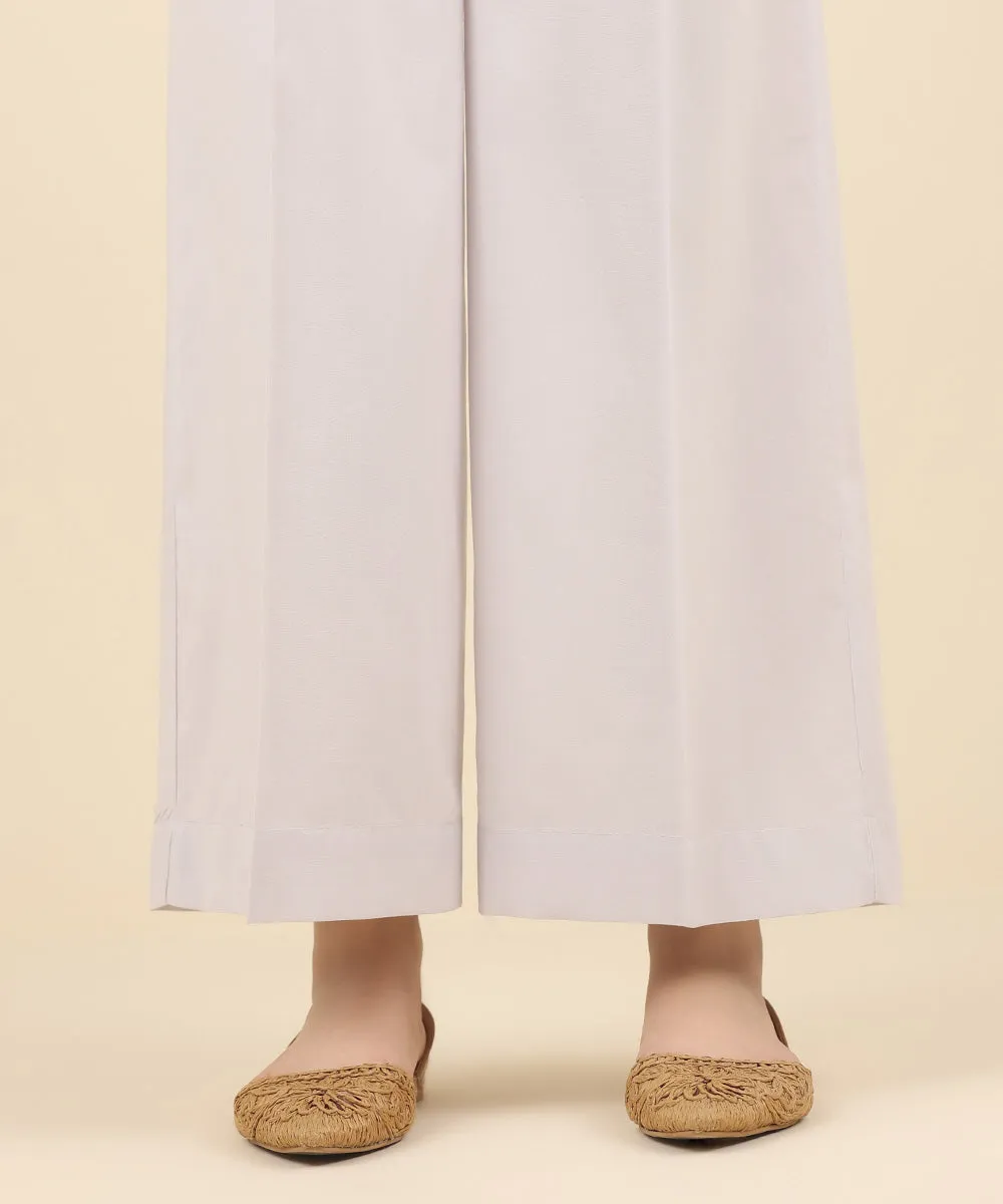 Solid Cotton Viscose Culottes