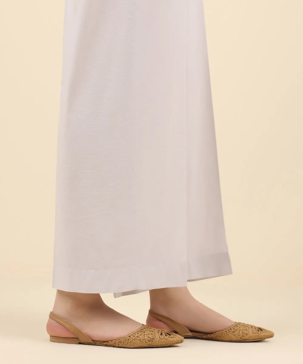 Solid Cotton Viscose Culottes