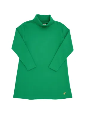 Tatum's Turtleneck Dress - Kiawah Kelly Green