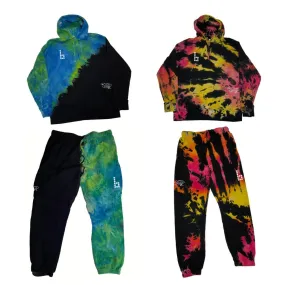 Tie Dye Hoodie and Sweatpants combo