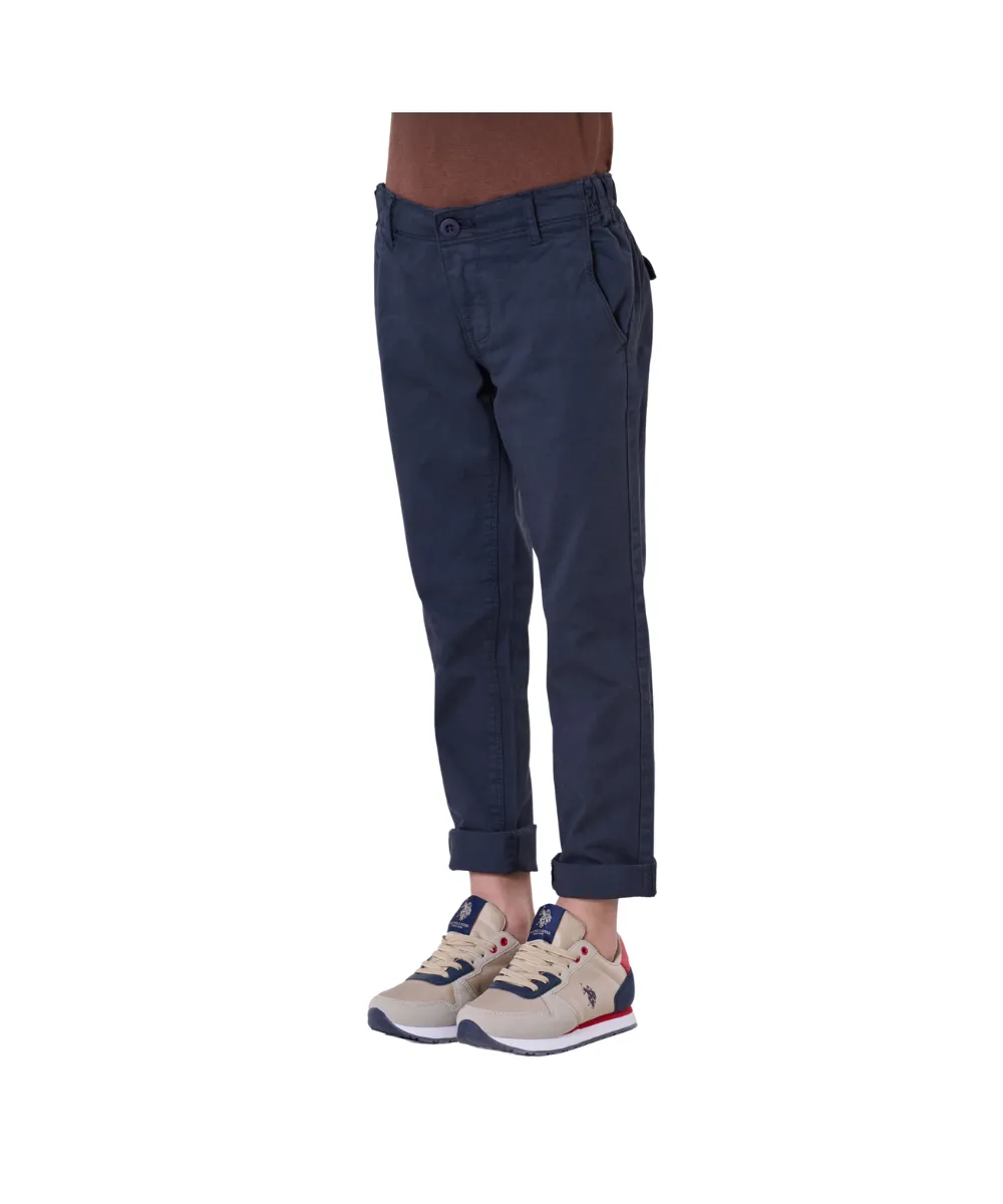 US POLO BOYS CHINO PANTS