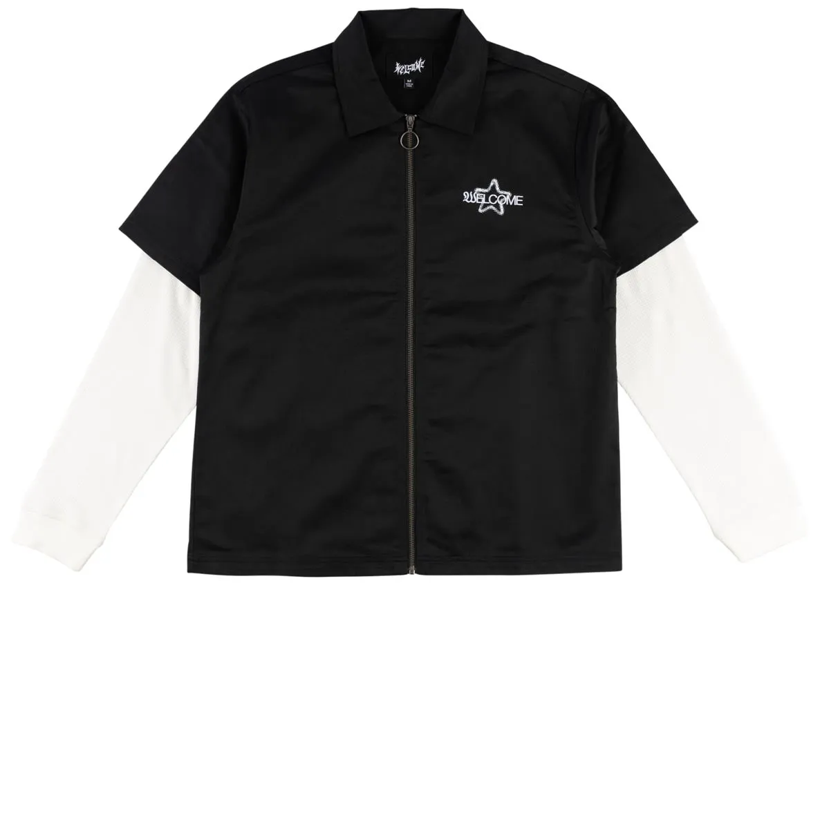 Welcome Supernatural Layered Work Shirt - Black