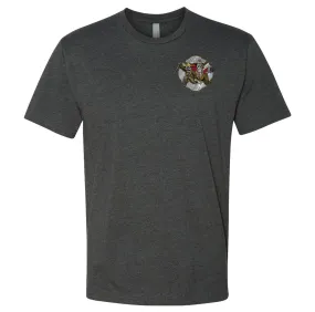 Western Fire Supply Brothers in Fire Shirt