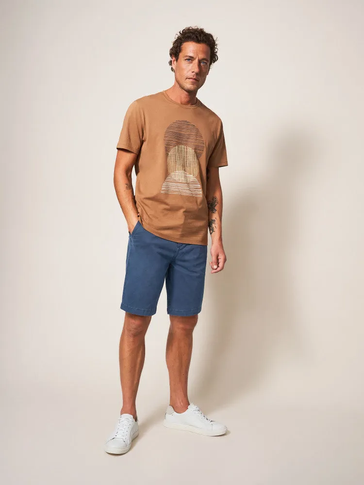 WHITE STUFF <BR>
Sutton Cotton Shorts for Men <BR>