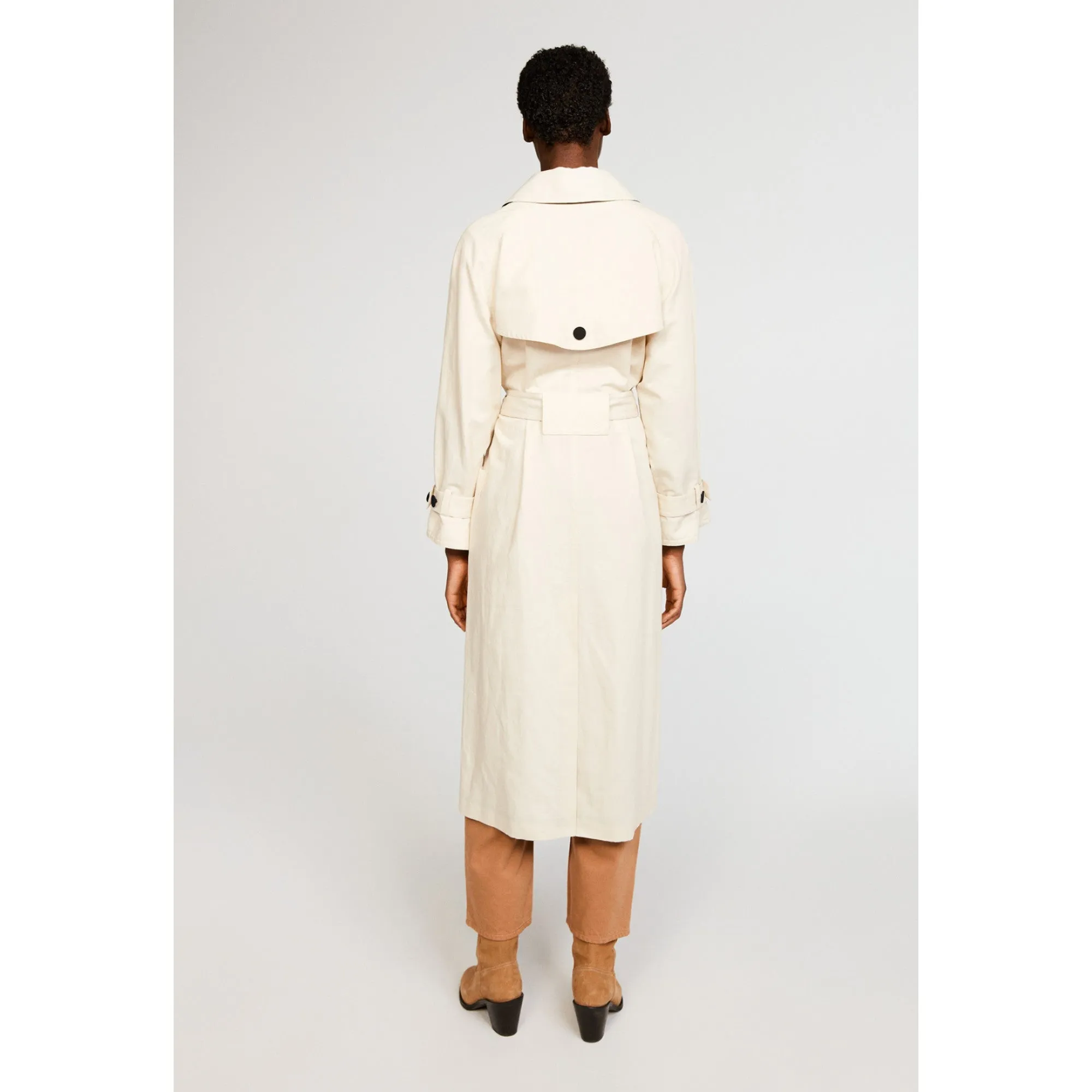 Women Lightweight Coat - Vanilla