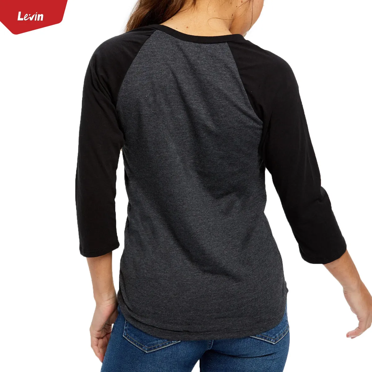 Women's 3/4 Raglan Sleeve Casual T-Shirt