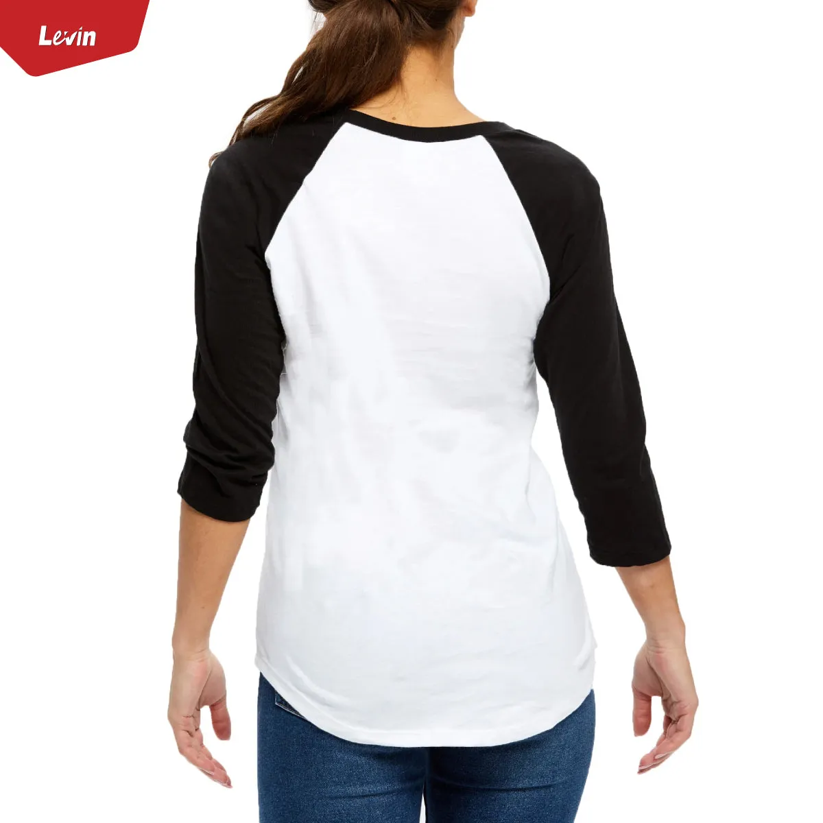 Women's 3/4 Raglan Sleeve Casual T-Shirt