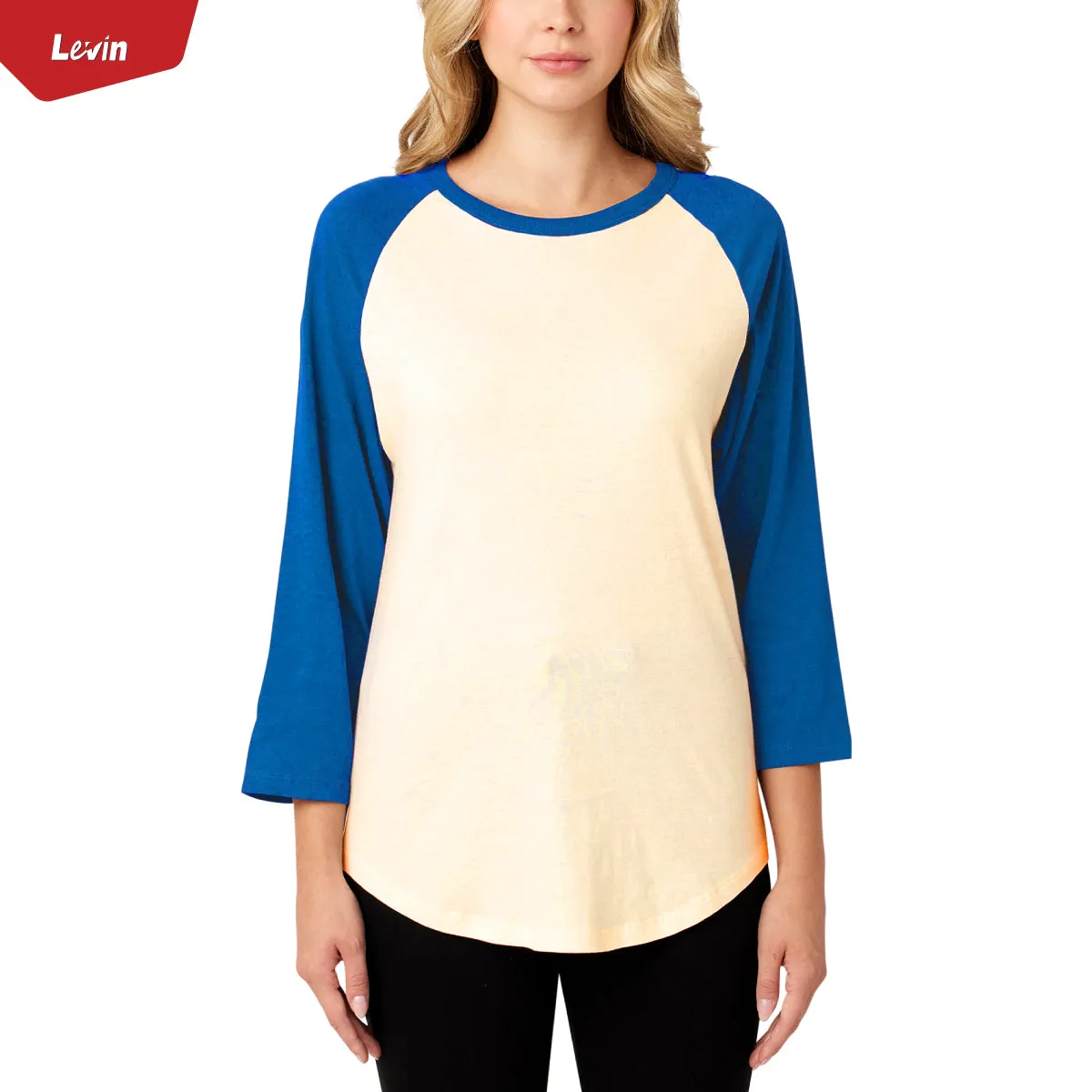 Women's 3/4 Raglan Sleeve Casual T-Shirt