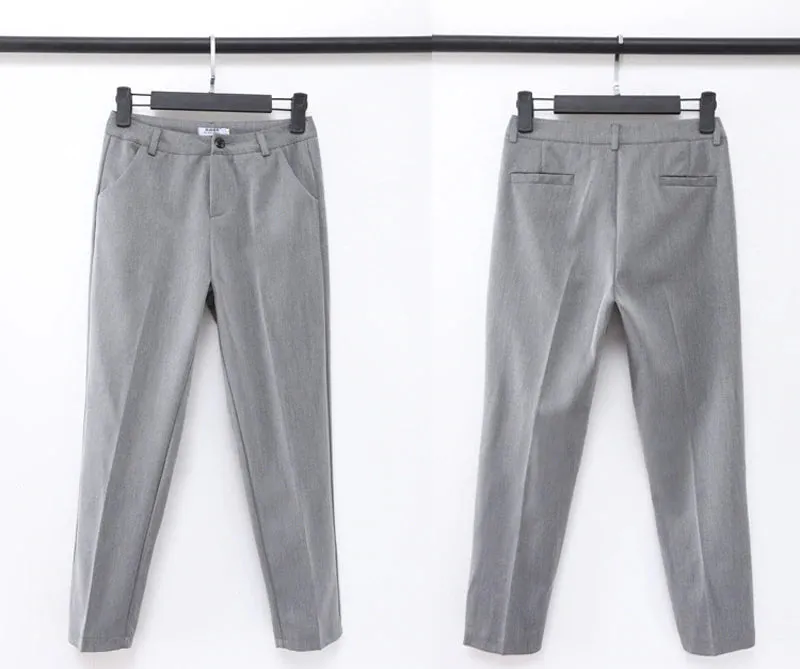 Women's Autumn Casual Ankle-Length High Waist Pants